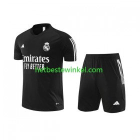 Real Madrid Kind Zwart Trainingsshirt 2023-24